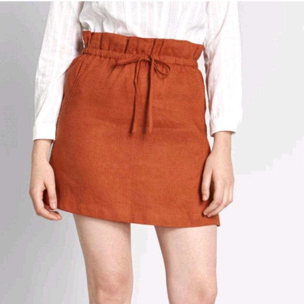 Linen Modcloth Skirt NWT